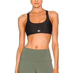 ALO Airlift Take Charge Bra in Black. M. Worn 2x.